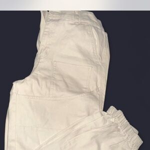 Zara Cream Ankle Pants